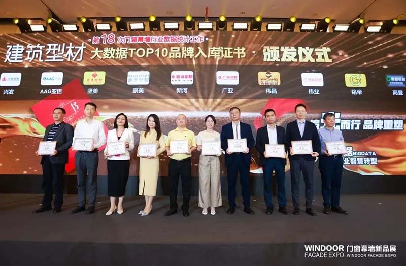 第29届天下铝门窗幕墙行业年会暨中国修建经济广州峰会,壹定发集团再次荣获多项声誉!